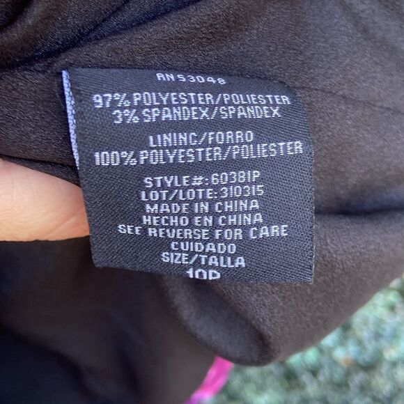 Ladies Cocktail Dress Size 10P NW Collections - Picture 4 of 7